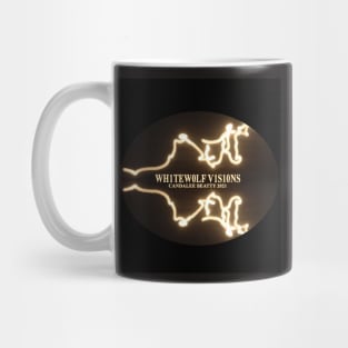 WH1TEW0LF V1S10NS Mug